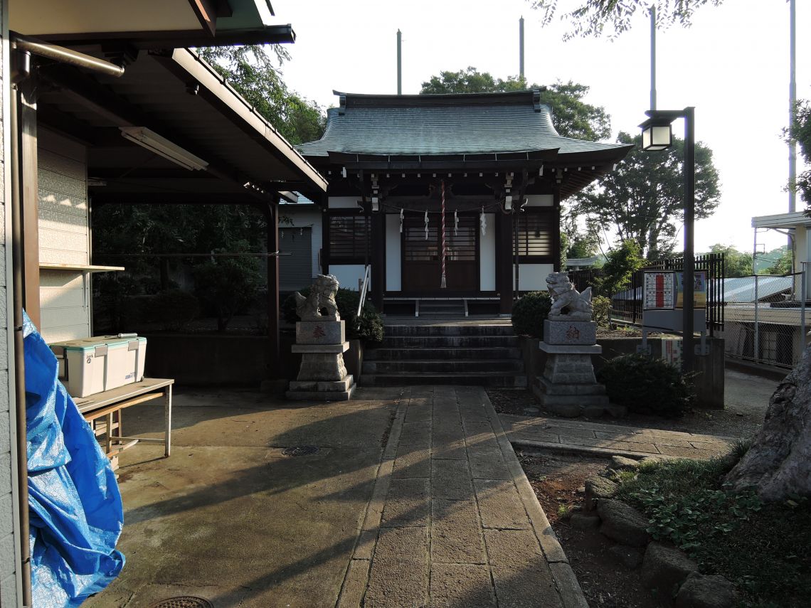 多摩市連光寺　白山神社