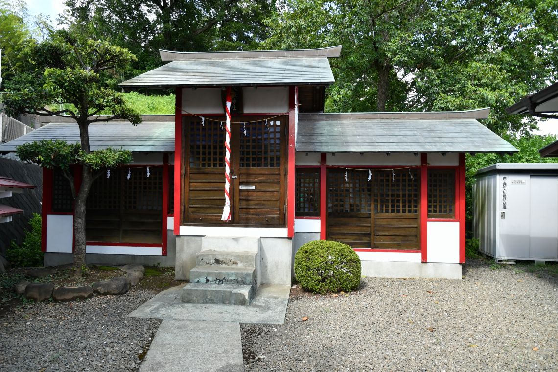 多摩市愛宕　下落合八坂神社