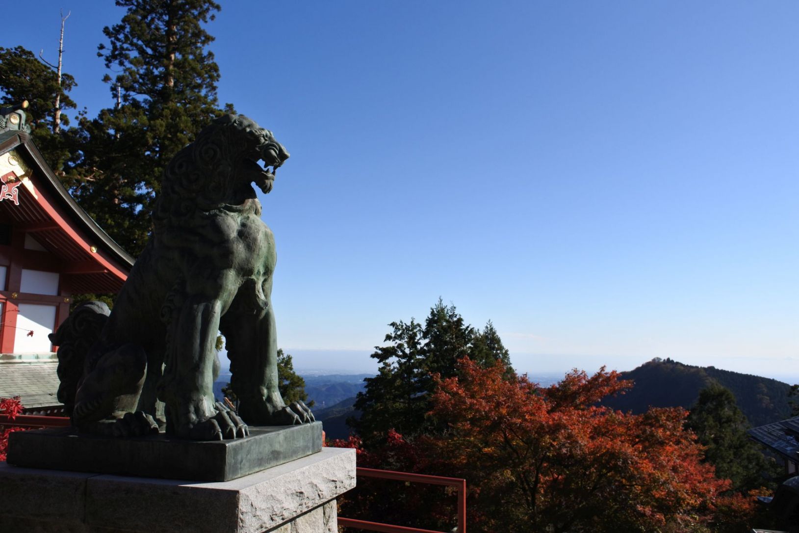 御岳山から金毘羅山縦走