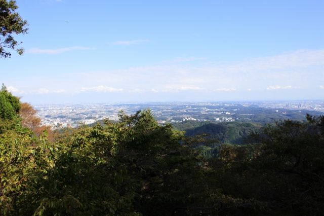 ロープウェイ乗り場からの展望