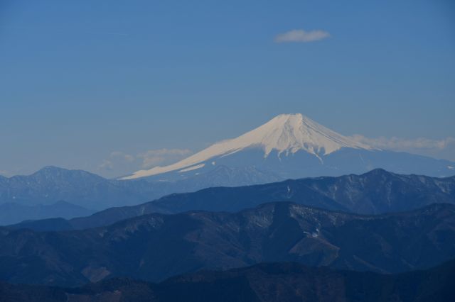 富士山も綺麗に