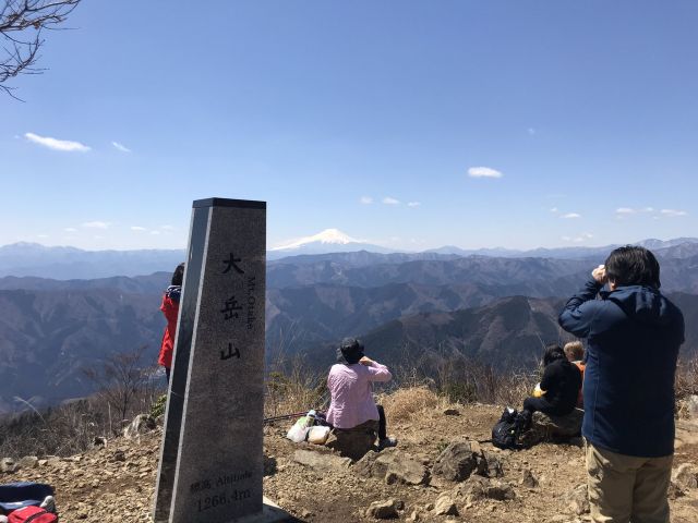 頂上到着です