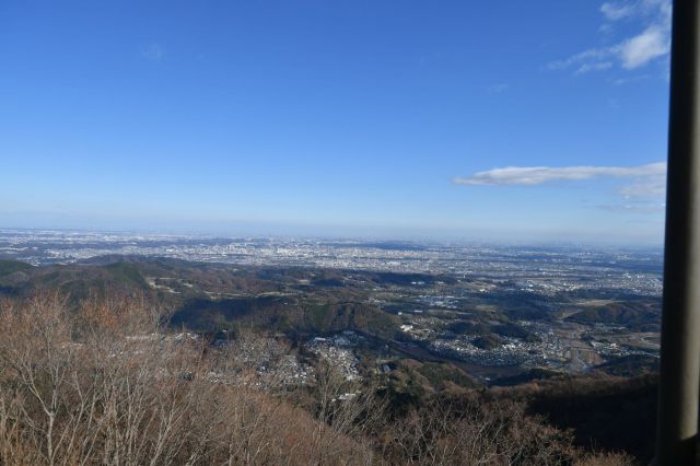 展望台から東側