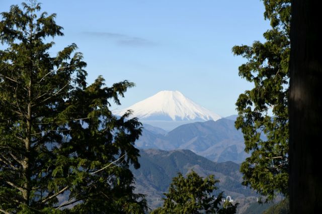 もみじ台からの富士山