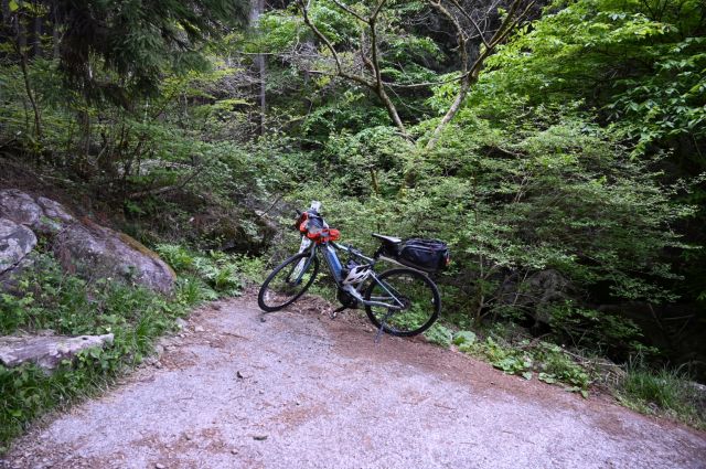 登山口到着