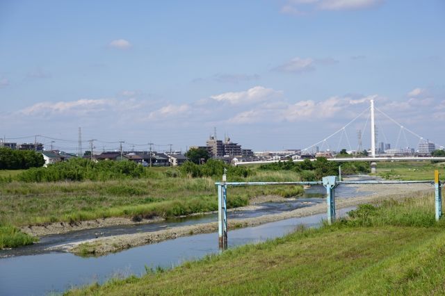 満願寺町歩道橋です