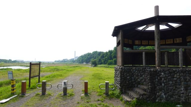 多摩市交通公園をスタート