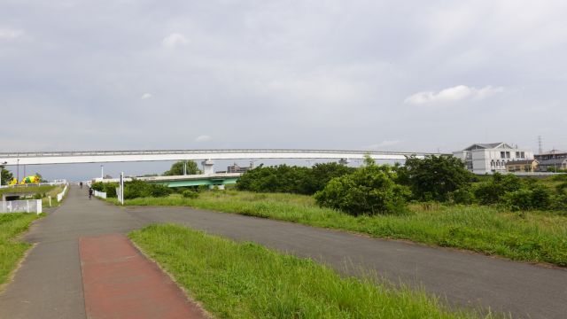 浅川沿い