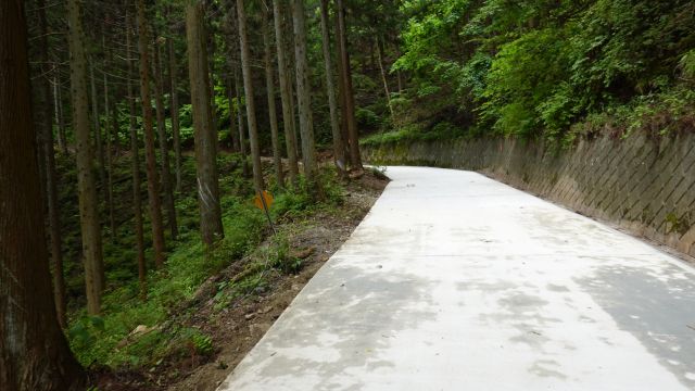 コンクリート道路