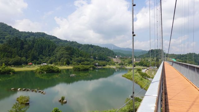 水の郷大つり橋