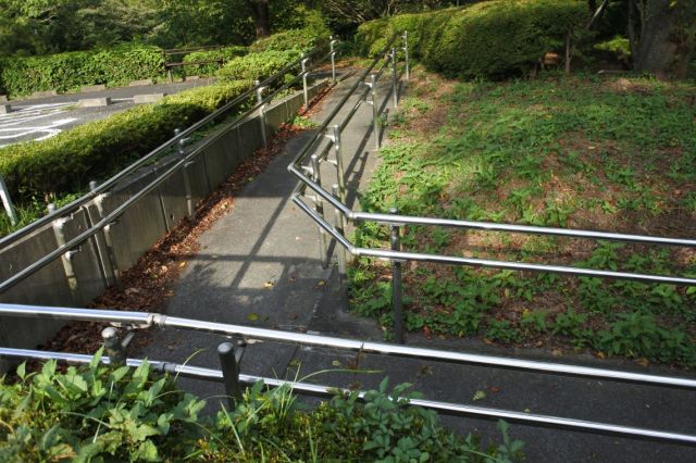 駐車場はバリアフリーです